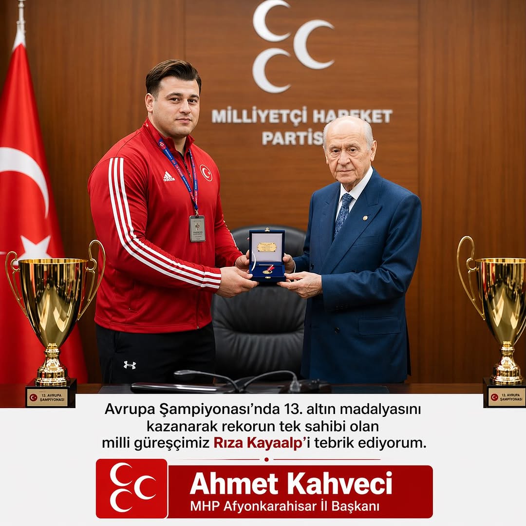 Milli Güreşçi Rıza Kayaalp Avrupa Şampiyonası'nda 13. Altın Madalyasını Kazanarak Rekor Kırdı