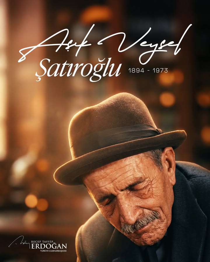 Âşık Veysel'i Rahmetle Anıyoruz