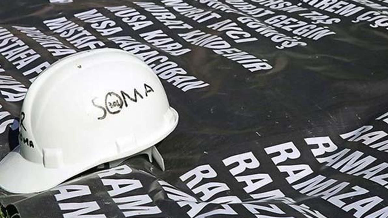 Soma maden faciasında hayatını kaybedenler anıldı