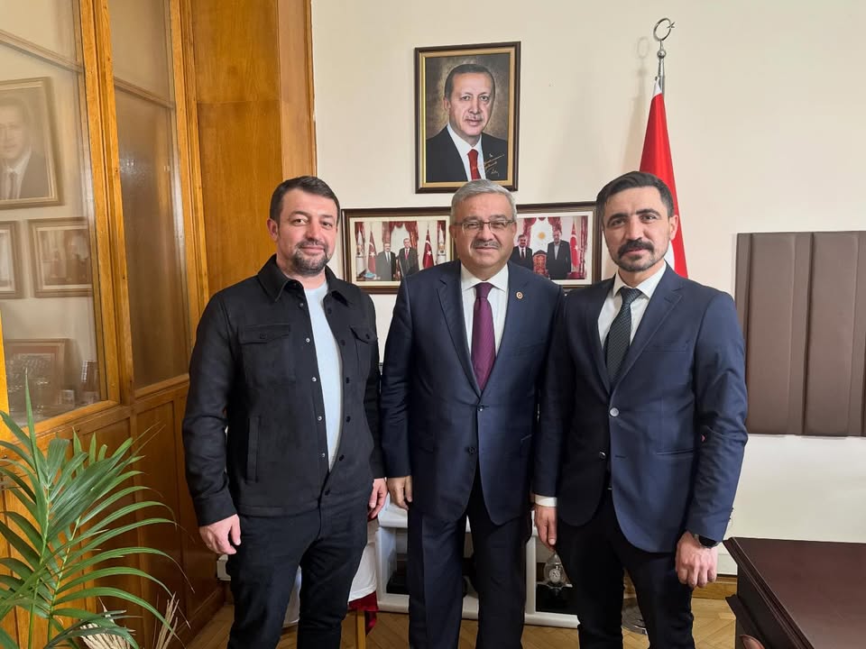 TBMM'de İhsaniye Gazlıgöl Belediye Başkanı ve Belde Başkanı Ağırlandı