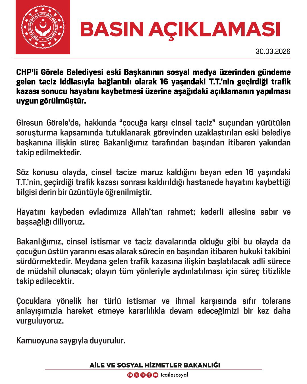 Trafik Kazasında Genç Hayatını Kaybetti