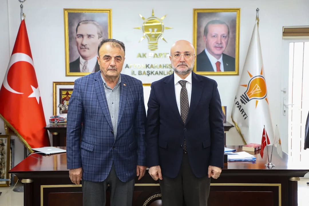 Türk-İş Temsilcisi AK Parti Afyonkarahisar İl Başkanı'nı Ziyaret Etti