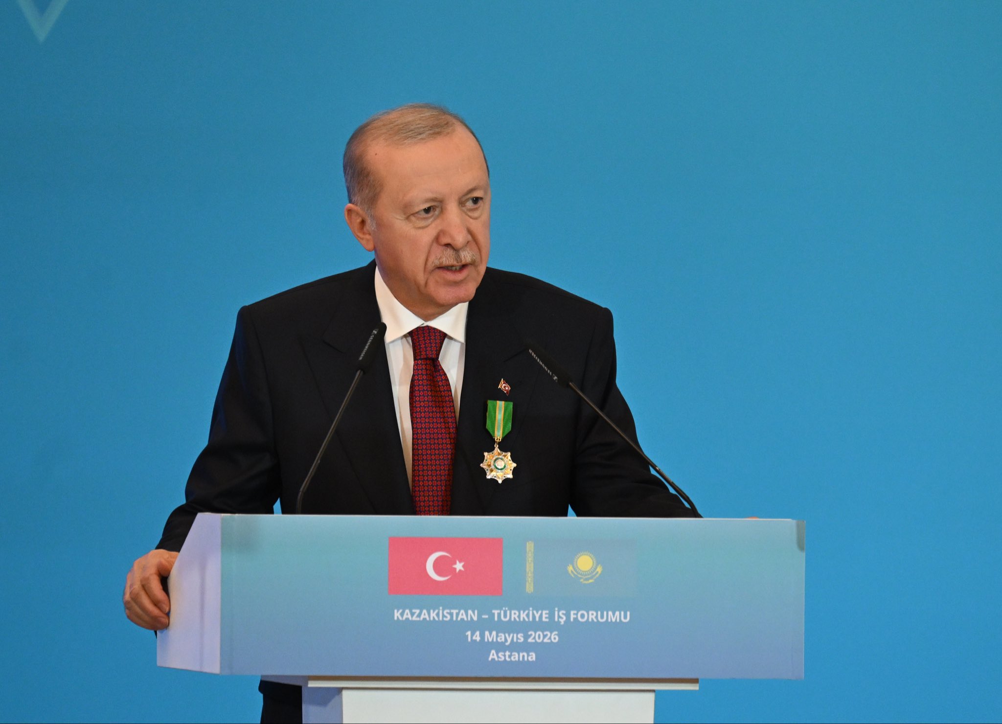 Türkiye-Kazakhstan İş Forumu Astana'da Gerçekleşti
