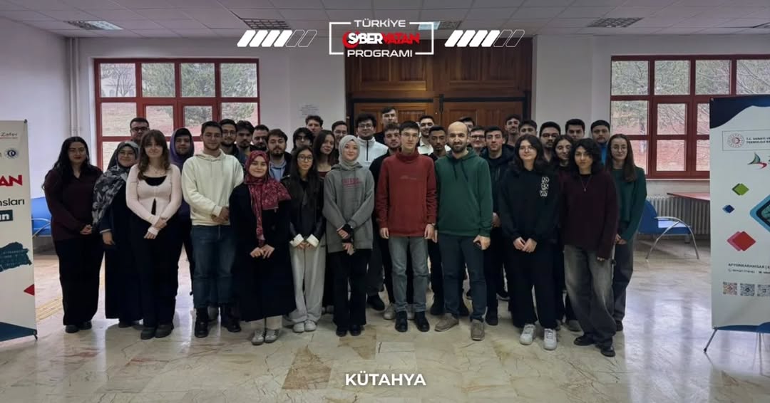 Türkiye Siber Vatan Programı 2026 Dönemi Kapsamında Kütahya'da Gerçekleştirilen Eğitim Süreci
