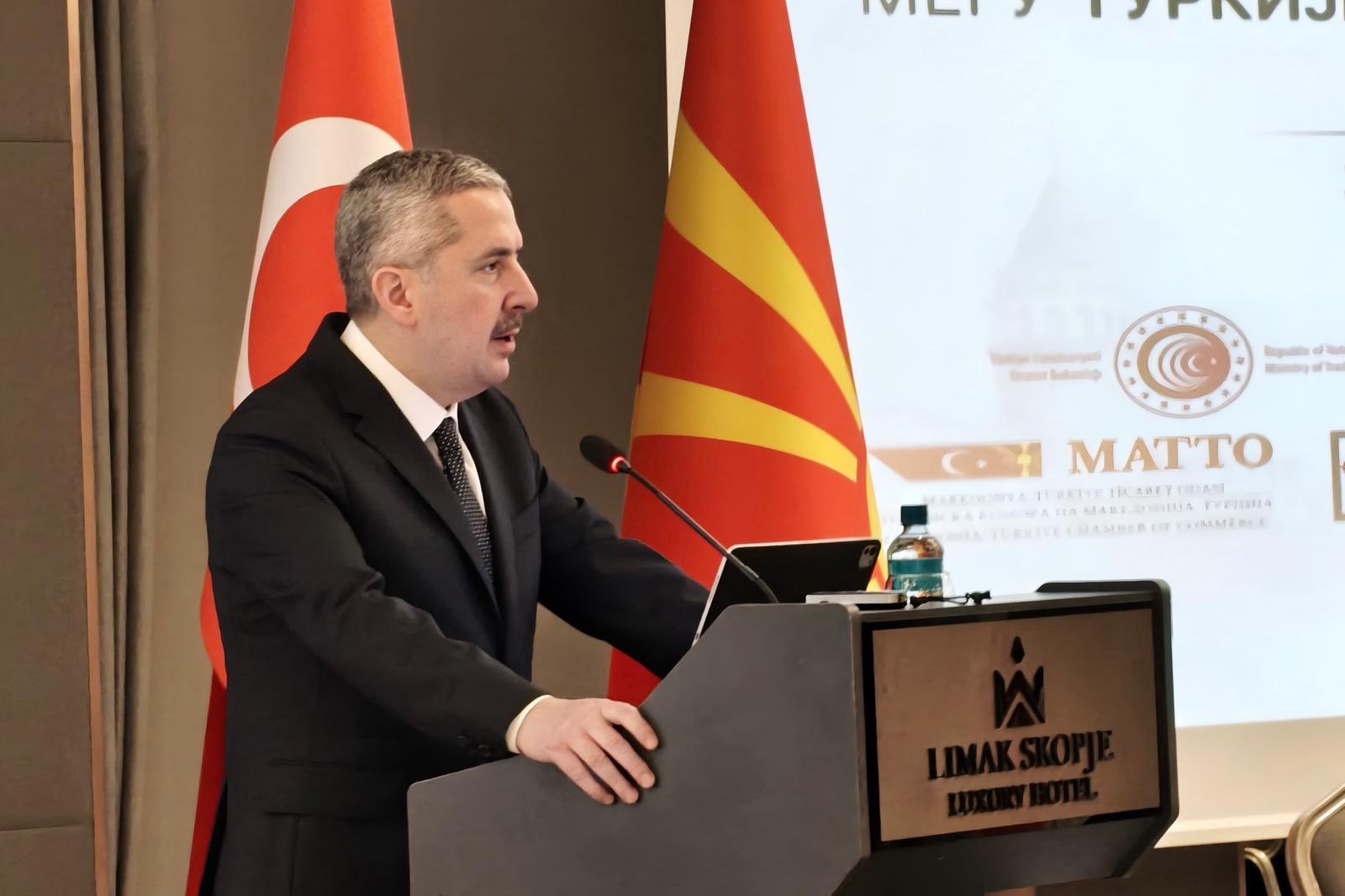 Türkiye ve Kuzey Makedonya ekonomik ilişkileri geliştiriliyor