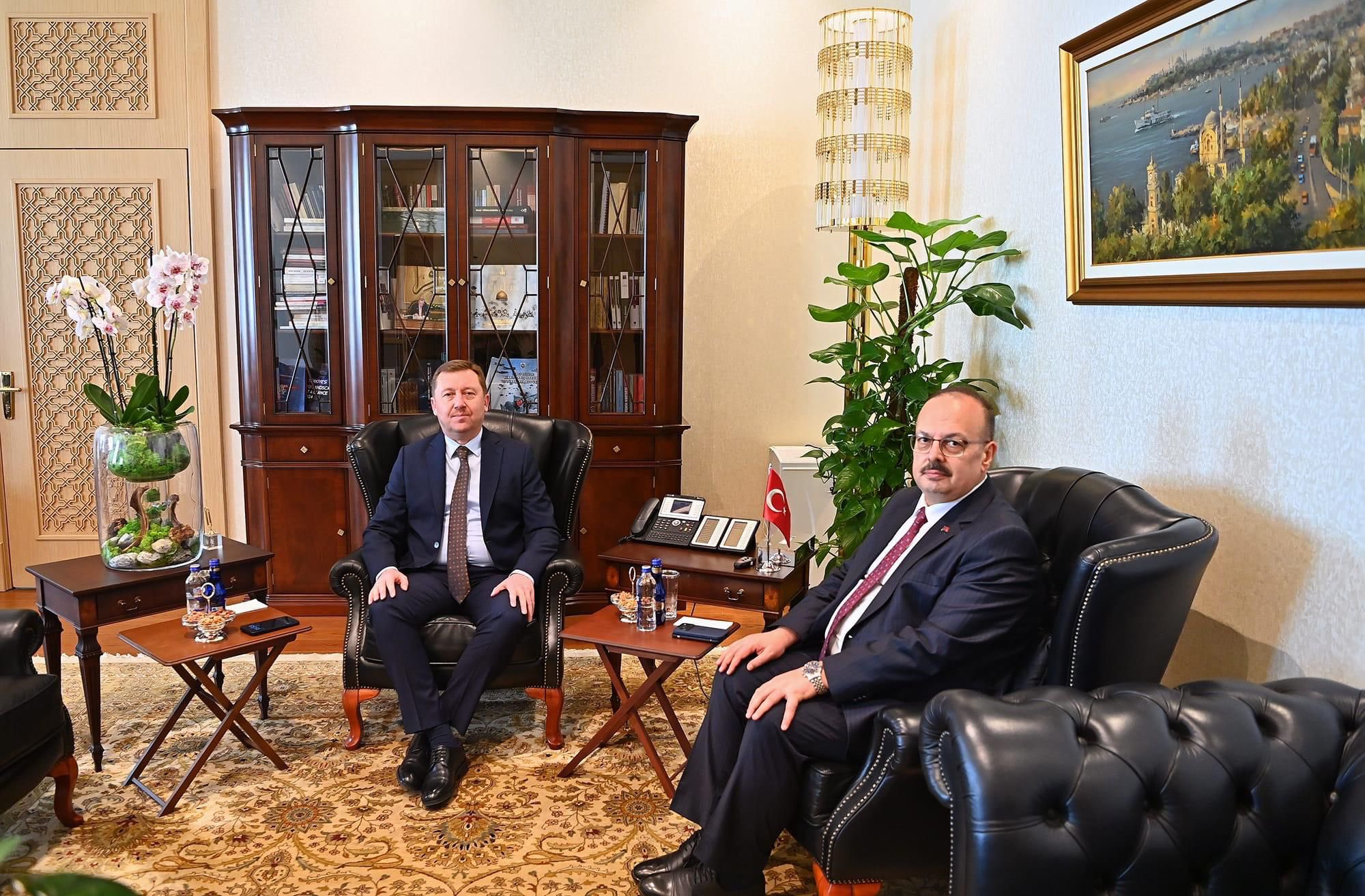 Vali Canbolat, Genel Sekreter Susmaz'ı Ziyaret Etti