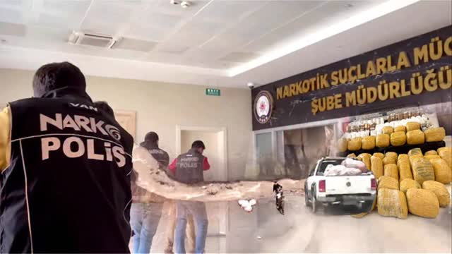 Van’da 240 kg Uyuşturucu Ele Geçirildi: 5 Şüpheli Tutuklandı