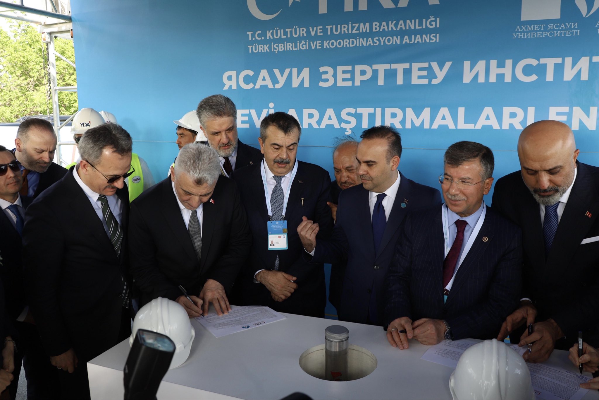 Yesevi Araştırma Enstitüsü temeli atıldı