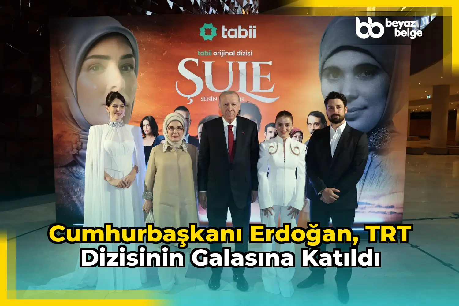 Cumhurbaşkanı Erdoğan, TRT dizisinin galasına katıldı