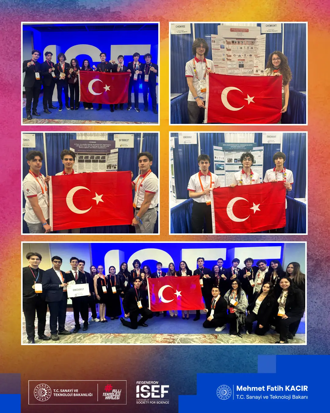 2026 Uluslararası Regeneron ISEF'de Türkiye'nin Başarısı