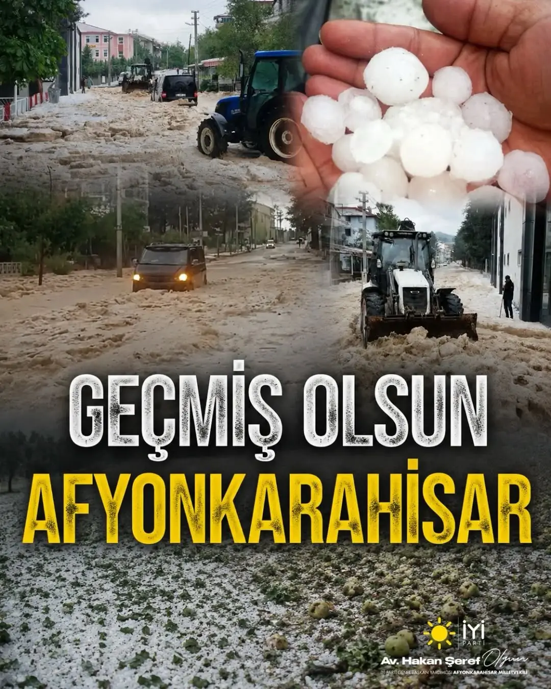 Afyonkarahisar'a Geçmiş Olsun Dilekleri