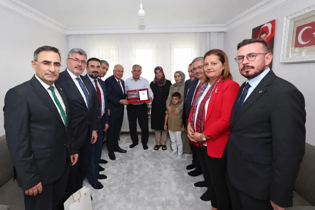 Afyonkarahisar'da Şehit Ailesine Ziyaret