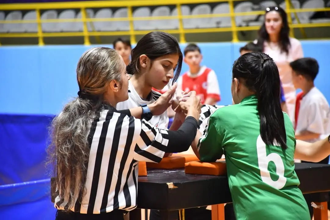 Afyonkarahisar Gençlik ve Spor İl Müdürlüğü'nden Okul Sporları Bilek Güreşi Müsabakaları Haberi