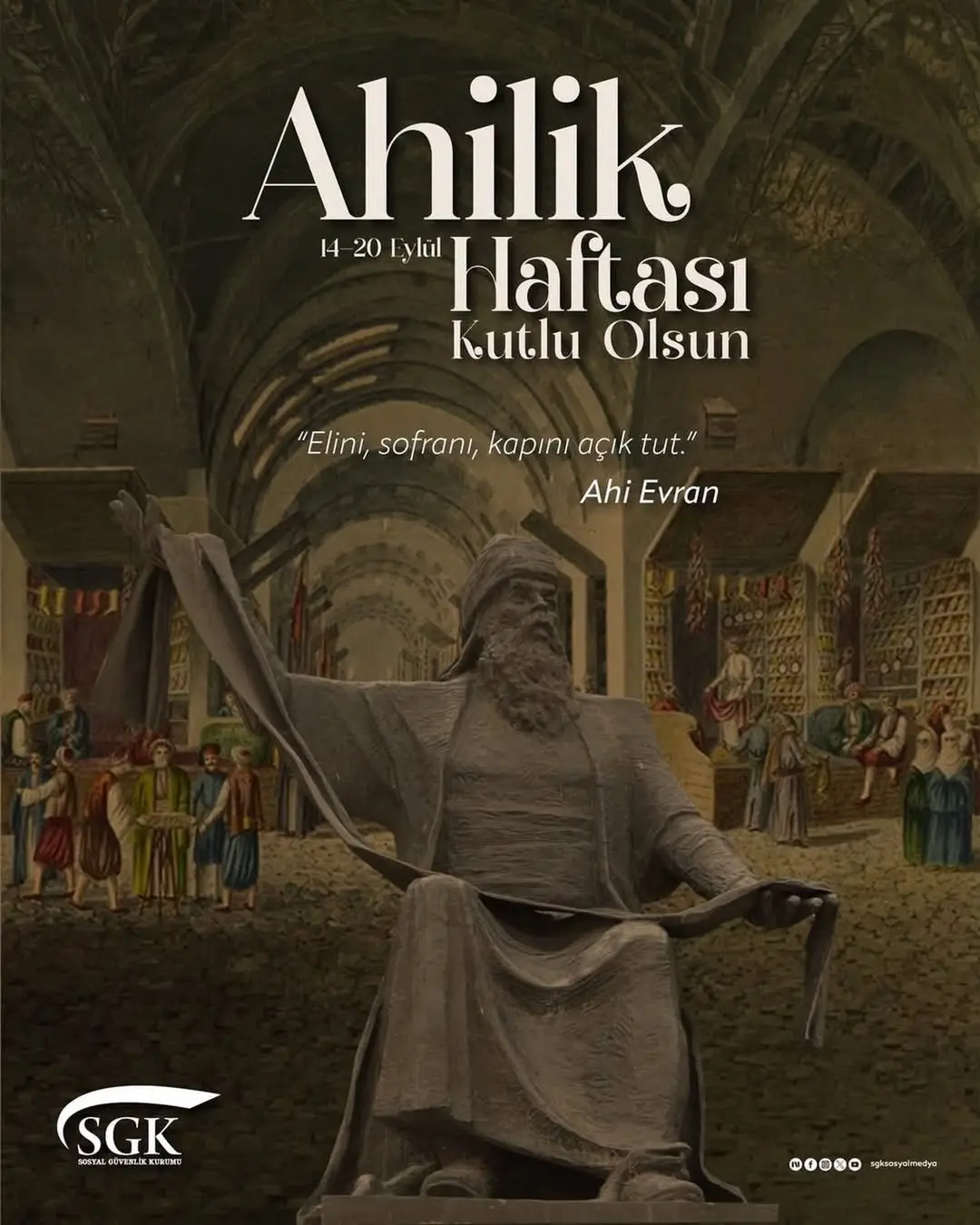 Ahilik Kültürünü Yaşatan Esnaf ve Zanaatkârlarımızı Kutluyoruz