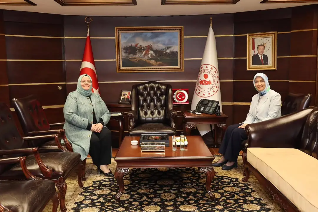 Aile, Çalışma ve Sosyal Hizmetler Bakanı Zehra Zümrüt Selçuk Ziyaret Edildi