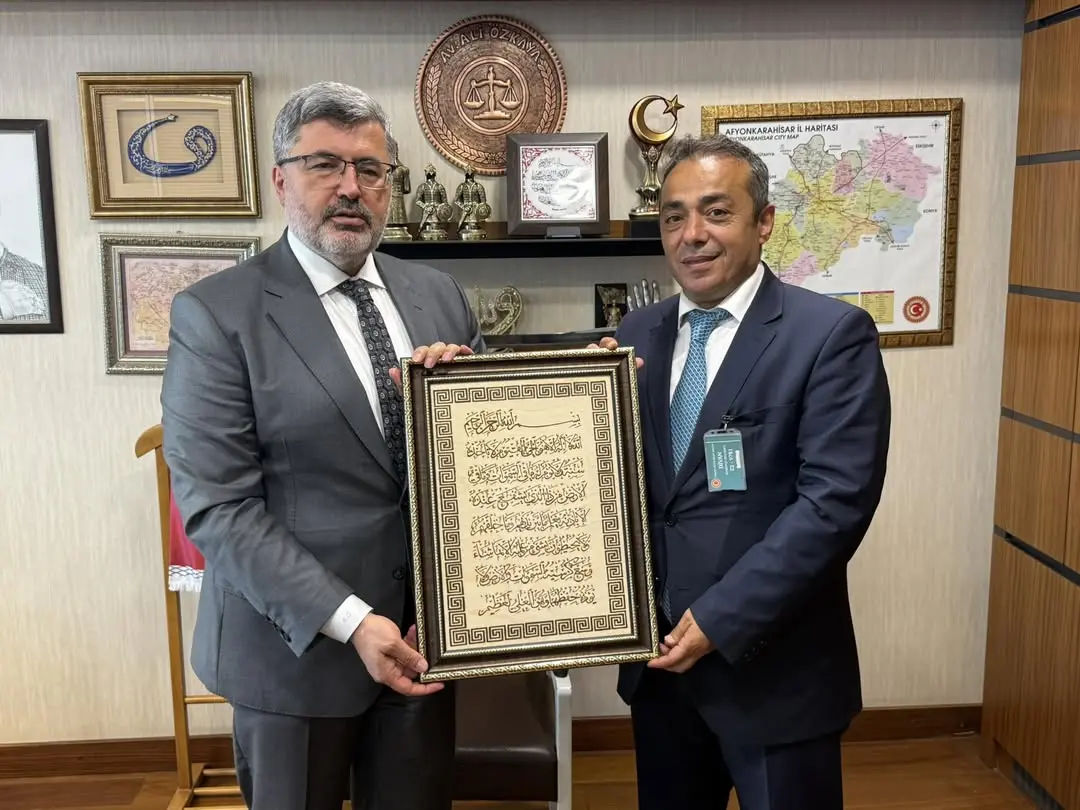 Ak Parti Afyonkarahisar Milletvekili Ali Özkaya'dan İbrahim Badak Ziyareti