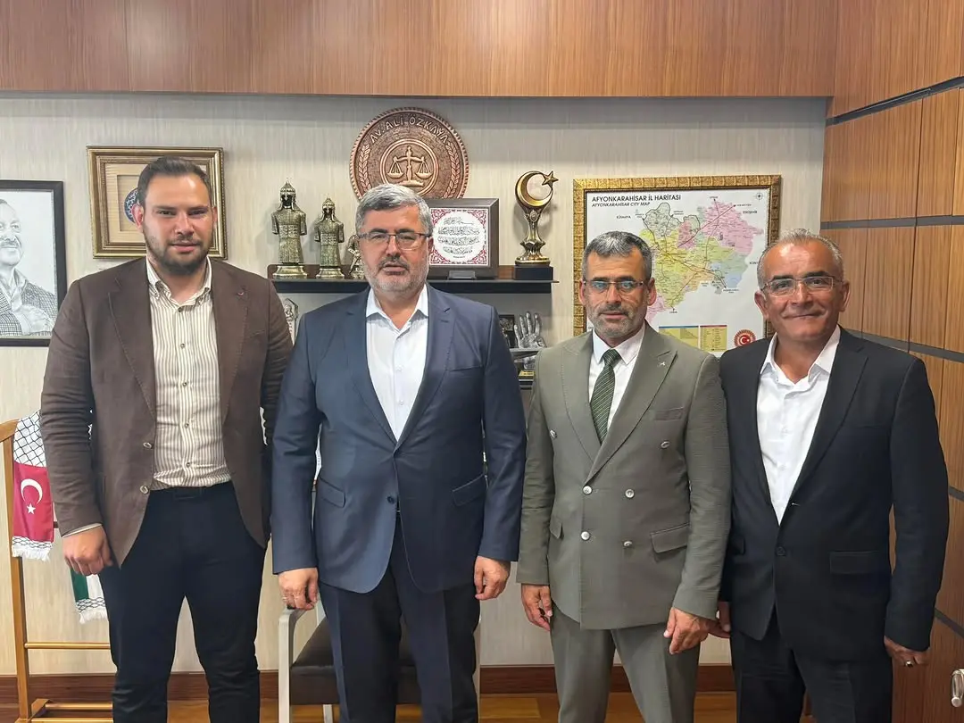 AK Parti Dinar İlçe Başkanı ve Haydarlı Belediye Başkanı Gazi Meclis'te Misafir Edildi