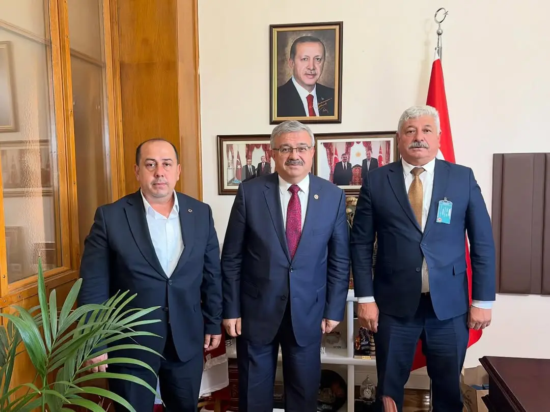 Ak Parti Milletvekili İbrahim Yurdunuseven, TBMM'de Işıklar Belediye Başkanı ve Belde Başkanı'nı Ağırladı