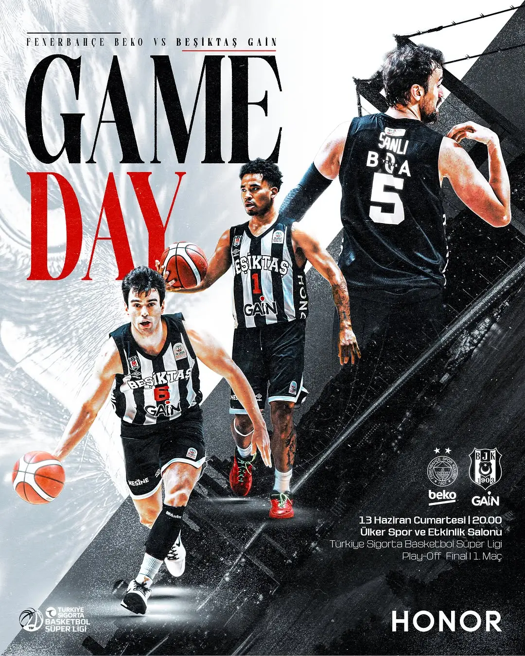 Beşiktaş'ın Maçı Var: Türkiye Sigorta Basketbol Süper Ligi Play-Off Finali