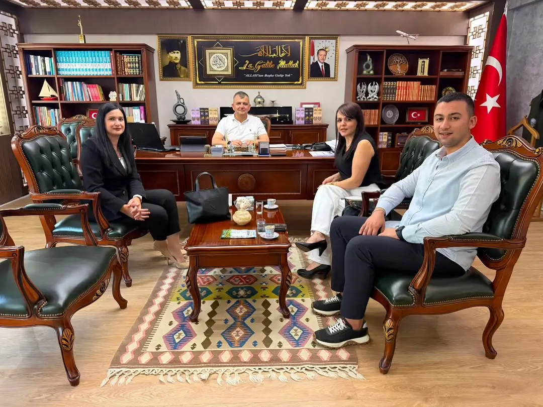Emirdağ Belediyesi Akbank Şube Müdürü ve Personellerini Ağırladı