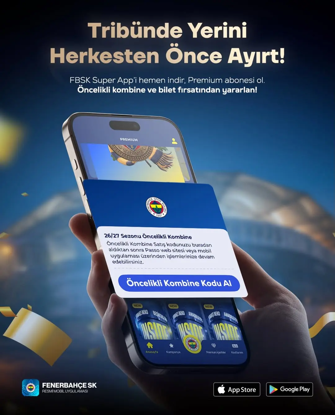 Fenerbahçe'nin Super App İle Tribün Fırsatı!