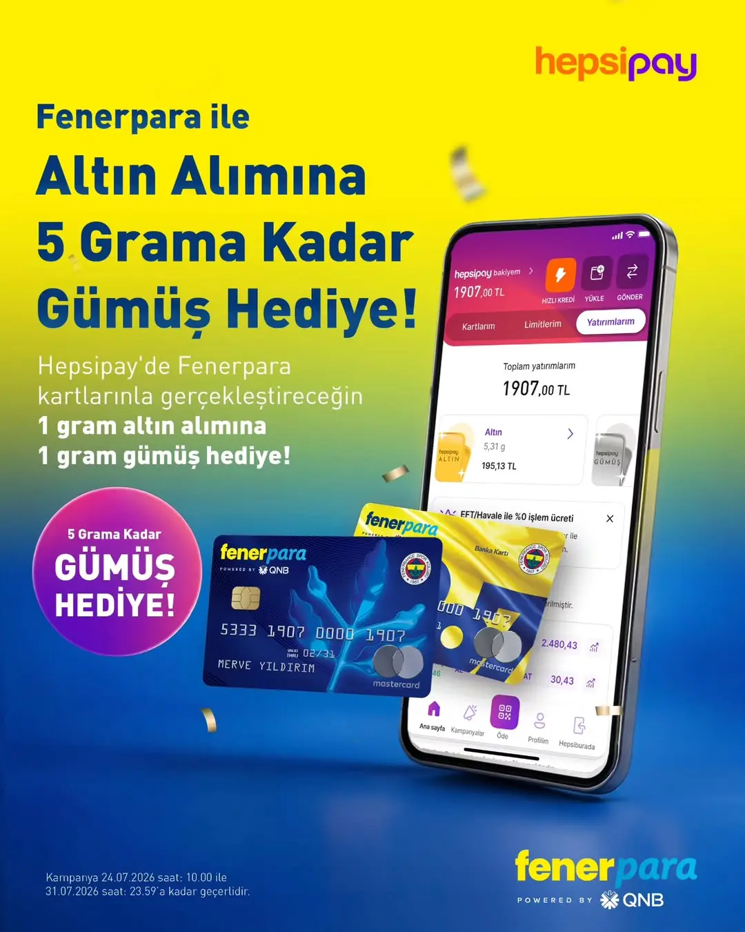 Fenerbahçe Spor Kulübü, Fenerpara Kart Sahiplerine Yatırım Fırsatı Sunuyor!