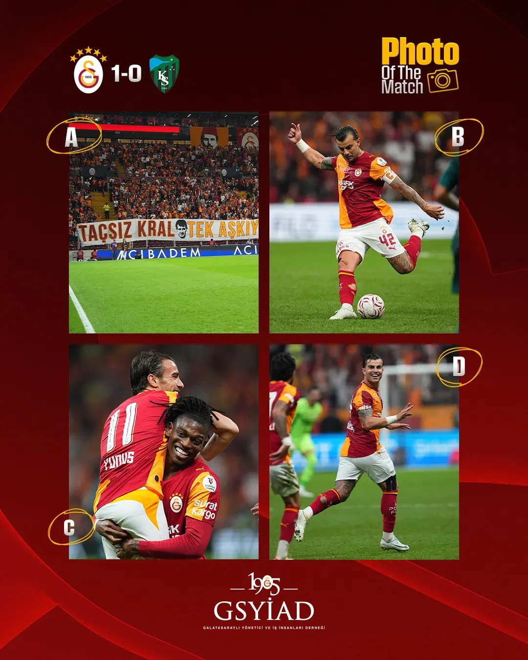Galatasaray'ın En Güzel Sarı Kırmızı Karelerini Seçiyoruz