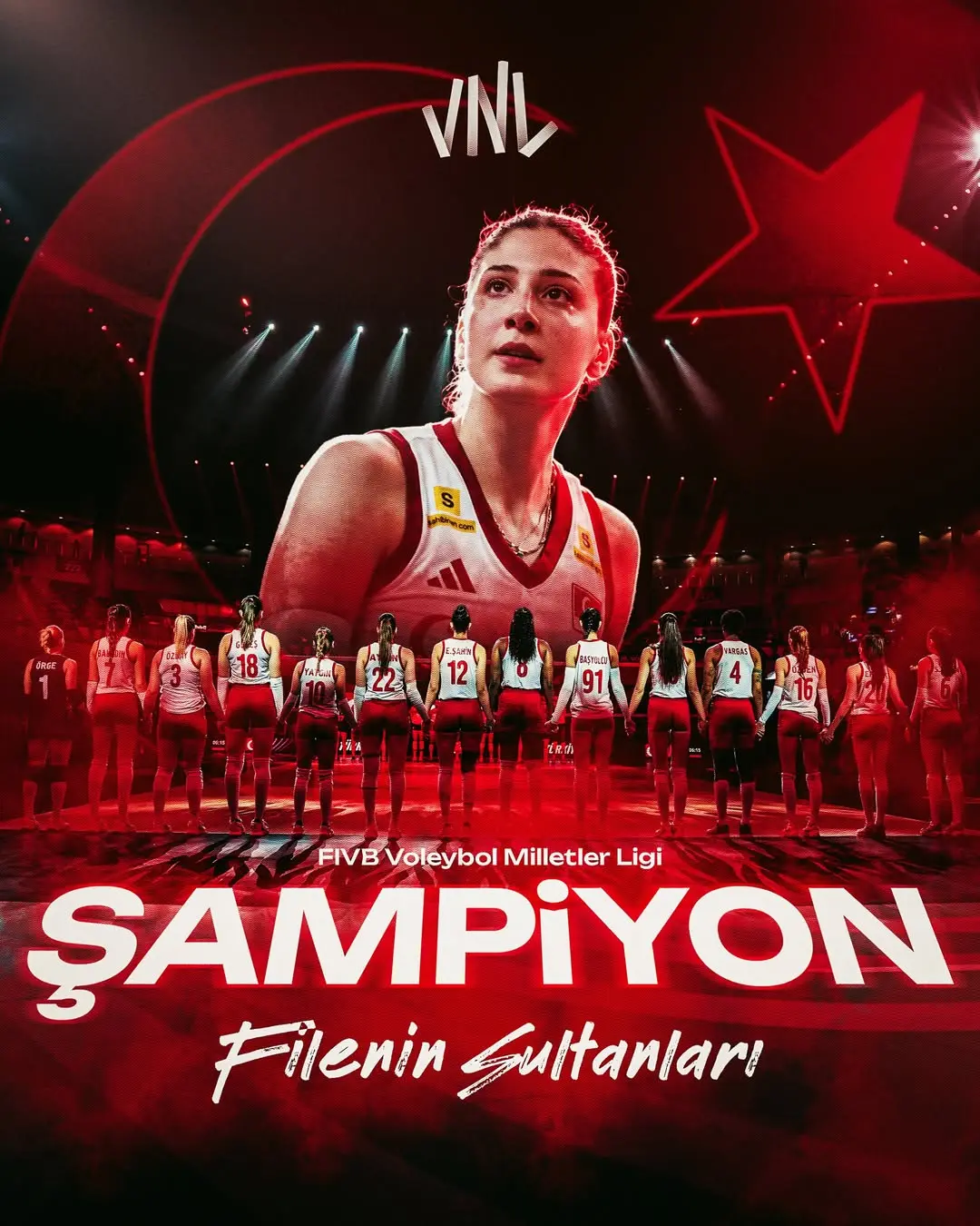 Galatasaray Spor Kulübü'nden Filenin Sultanları'na Tebrik