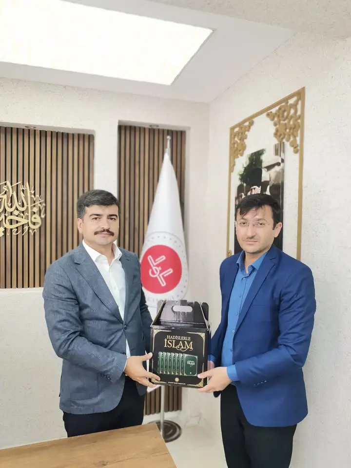 Kaymakam Mücahit Çetin, KızılÖren Müftülüğü'ne Veda Ziyaretinde Bulundu