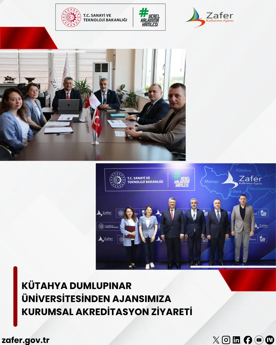 Kütahya Dumlupınar Üniversitesi Ajansımıza Kurumsal Akreditasyon Ziyareti