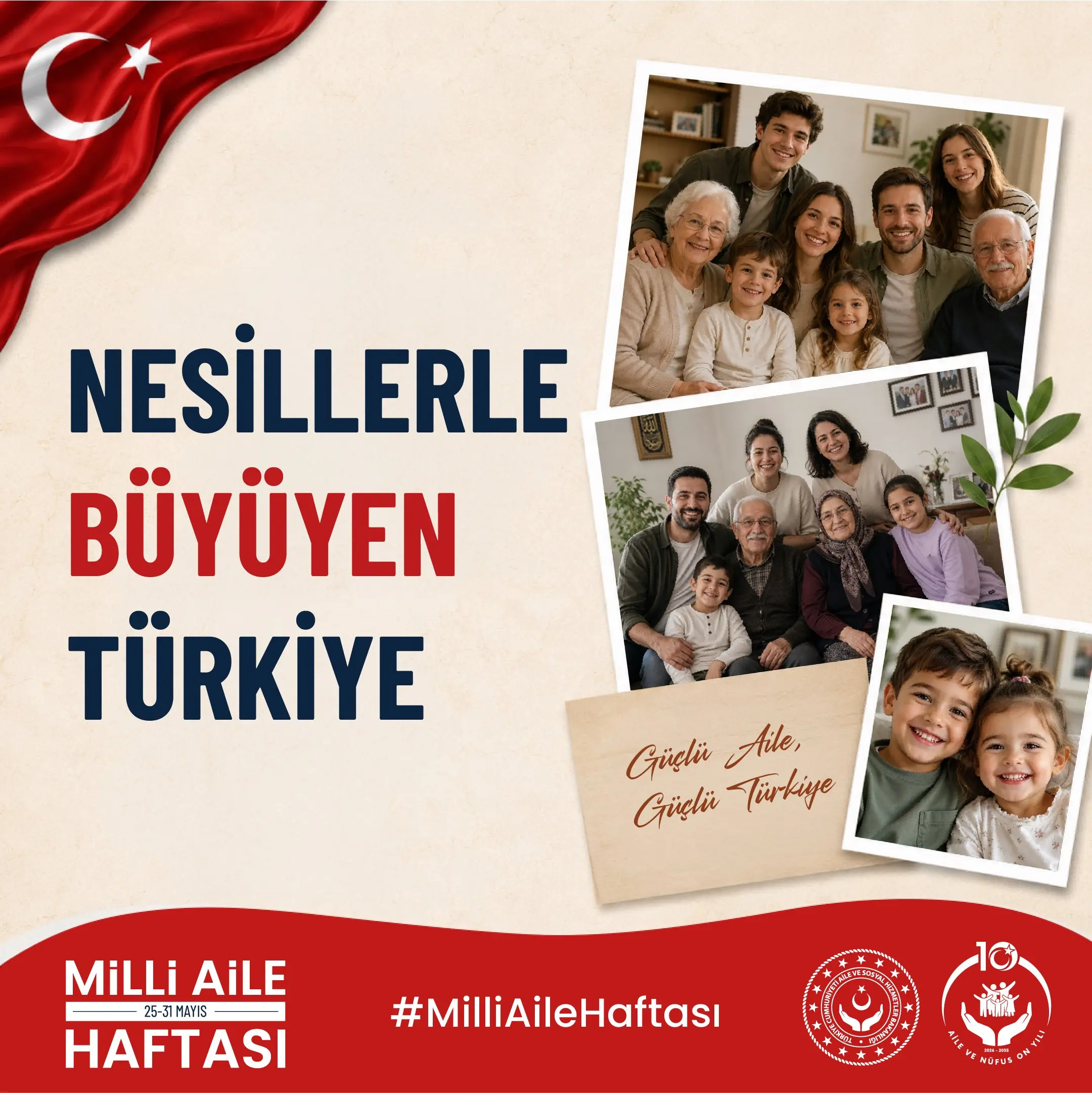 Milli Aile Haftası'nda birlik mesajı verildi