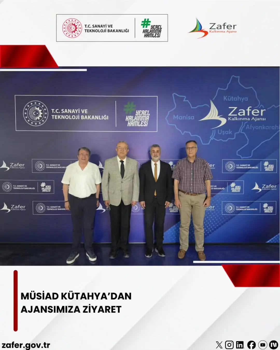 MÜSİAD Kütahya’dan Ajansımıza Ziyaret!