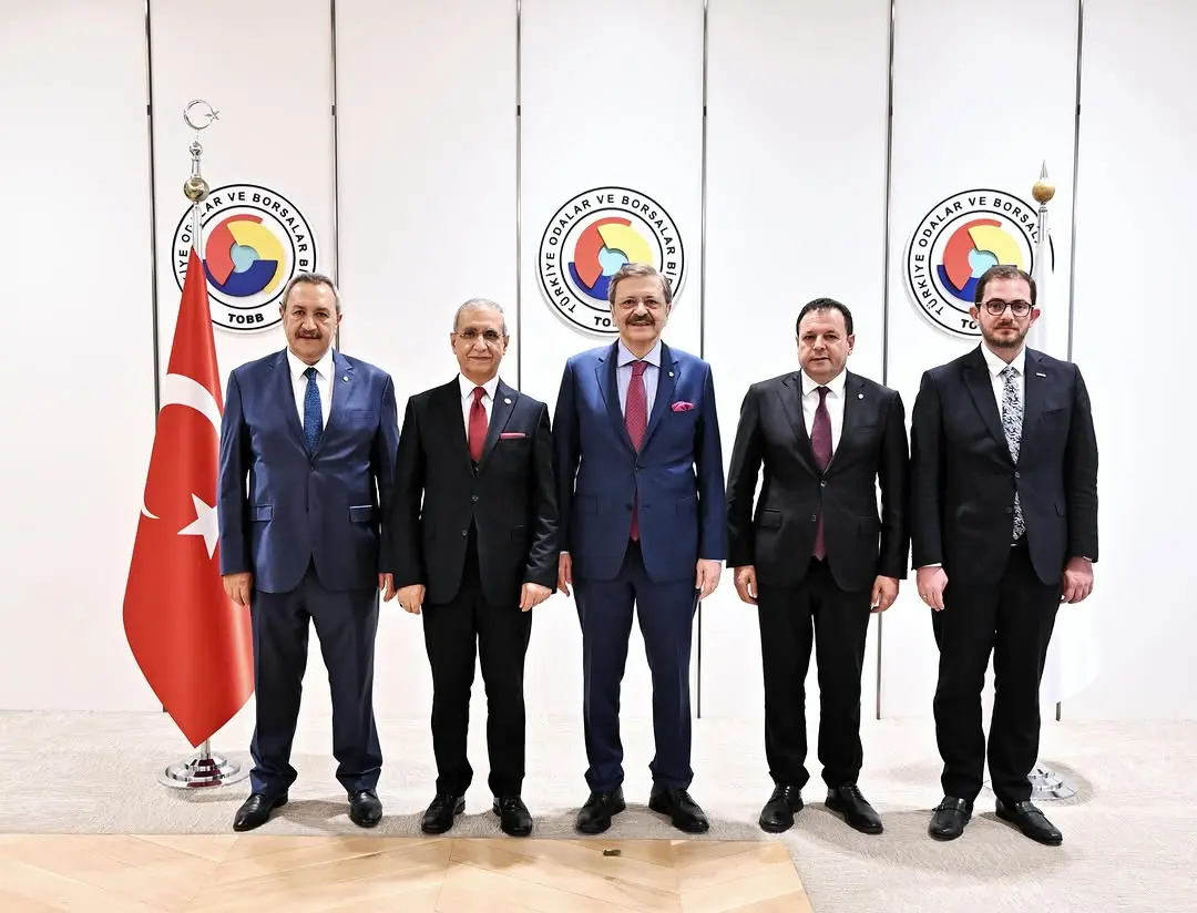 Şanlıurfa Milletvekili Prof. Dr. Dusak ve İş Dünyası Temsilcileri TOBB Başkanı Hisarcıklıoğlu'nu Ziyaret Etti