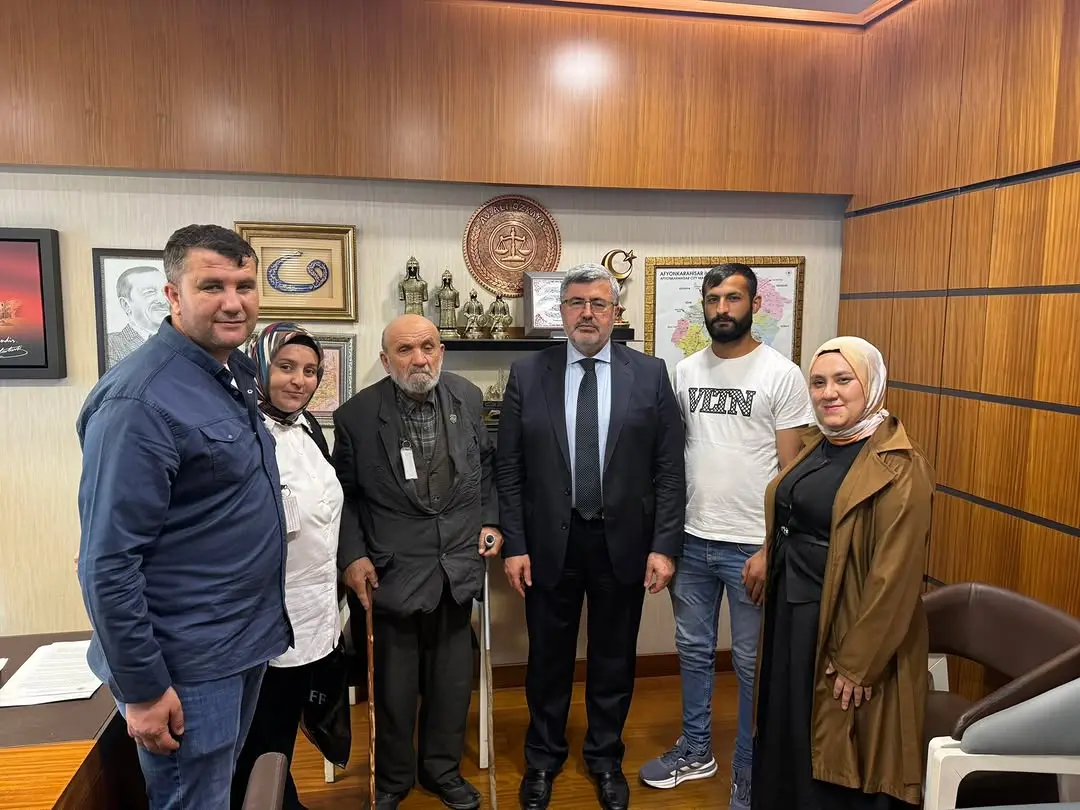 Şuhut'tan Kahraman Gazimiz Ramazan Özdemir Gazi Meclis'te Misafir Edildi
