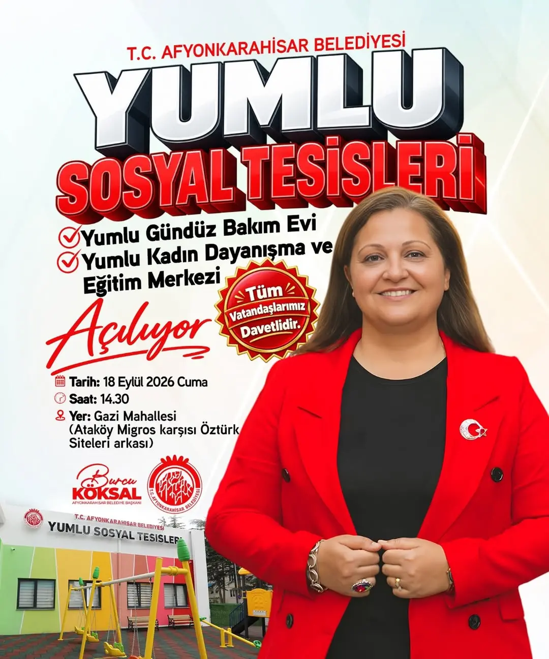 T.C. Afyonkarahisar Belediyesi Yumlu Sosyal Tesislerimiz Açılıyor! ✨