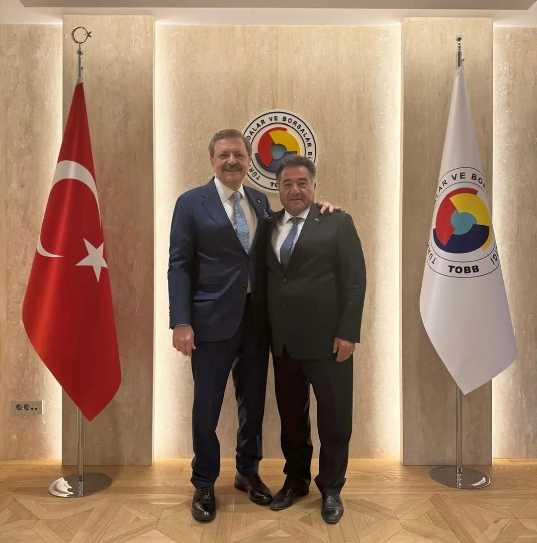 TOBB Başkanı Mustafa Rifat Hisarcıklıoğlu'ndan Önemli Ziyaret: Hüseyin Soygür Birliğimizde Ağırlandı