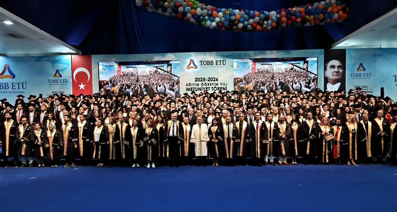 TOBB ETÜ 2025-2026 Eğitim Öğretim Yılı Mezuniyet Töreni Gerçekleştirildi