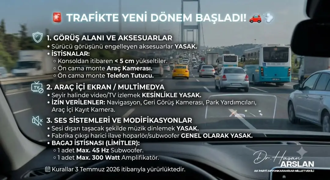???? TRAFİKTE GEÇİCİ DÖNEM BİTTİ! ...