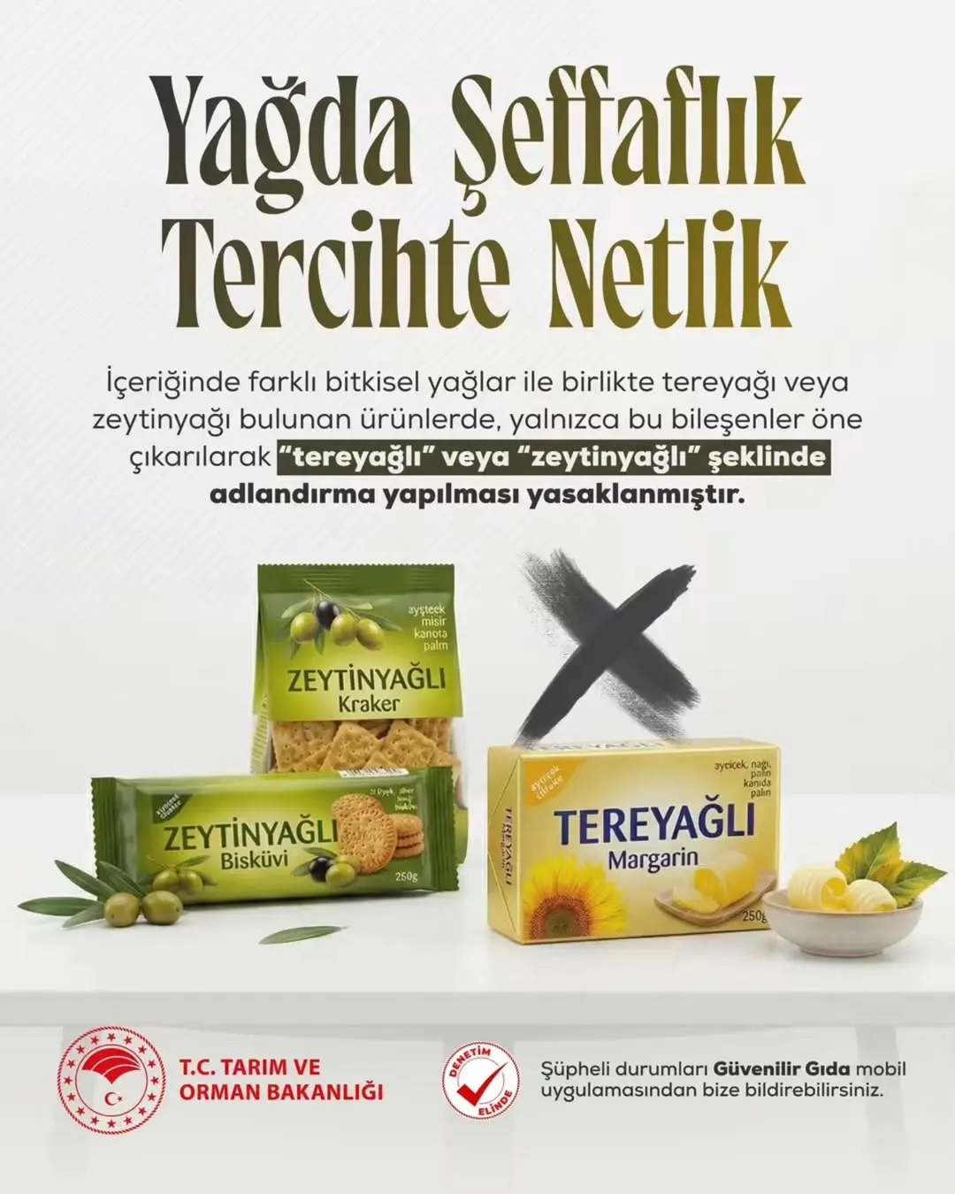 Türk Gıda Kodeksi’nde Yağ İçeren Ürünlerde Değişiklik Yapıldı