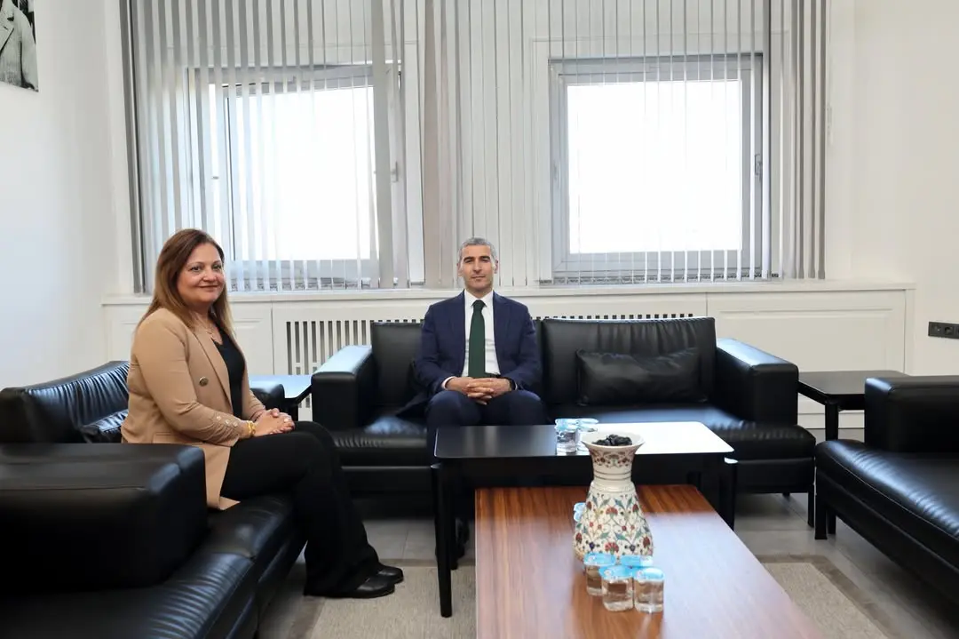Valimiz Dr. Naci Aktaş, Afyonkarahisar Belediye Başkanı Burcu Köksal'ı Ziyaret Etti