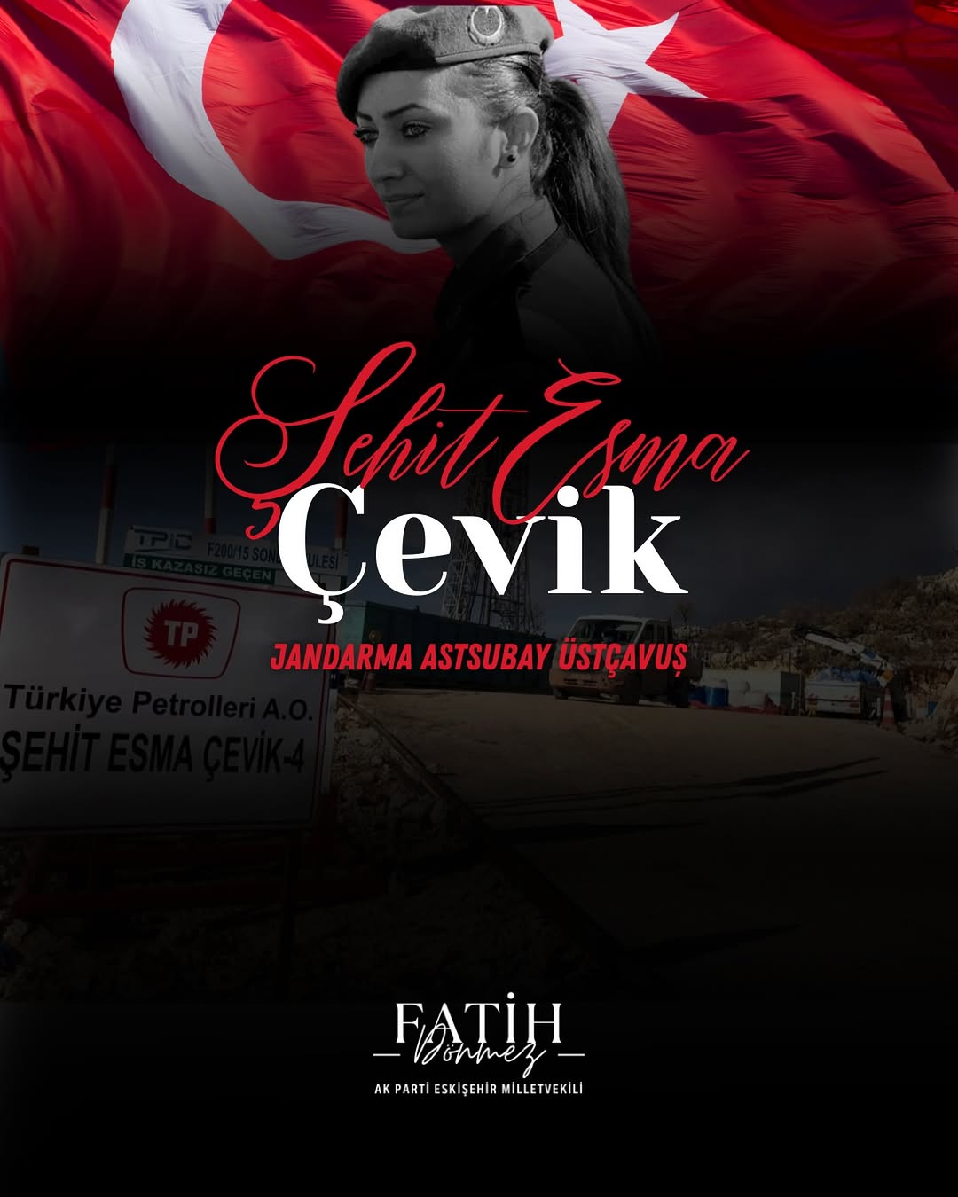 Şehit Jandarma Astsubay Üstçavuş Esma Çevik’in Aziz Hatırası Gabar’da Yaşatılıyor