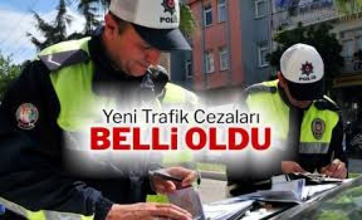 Trafik Cezaları Belli Oldu!