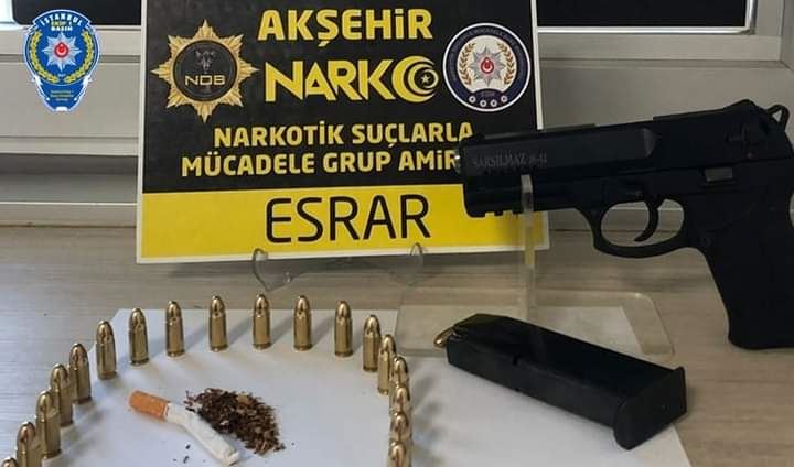 Konya polisinden uyuşturucu operasyonu