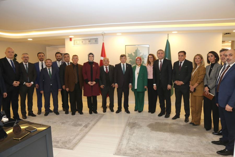 GELECEK PARTİSİ İL BAŞKANLARI ANKARA’DA TOPLANDI 