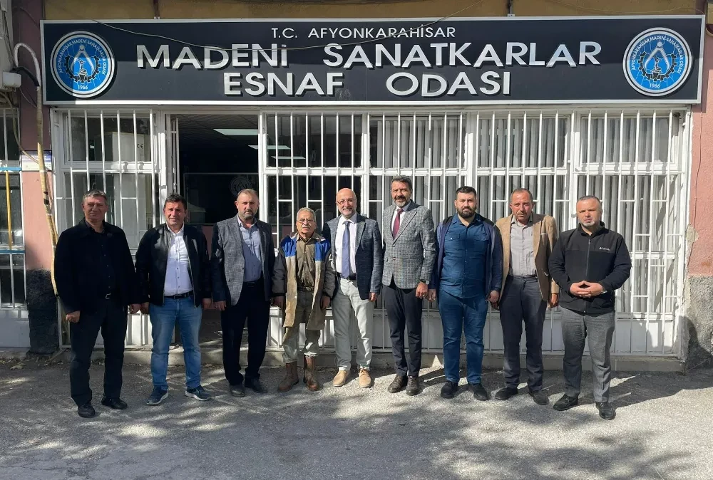 AK Parti Afyonkarahisar İl Başkanı Turgay Şahin’den Esnaf Ziyaretleri