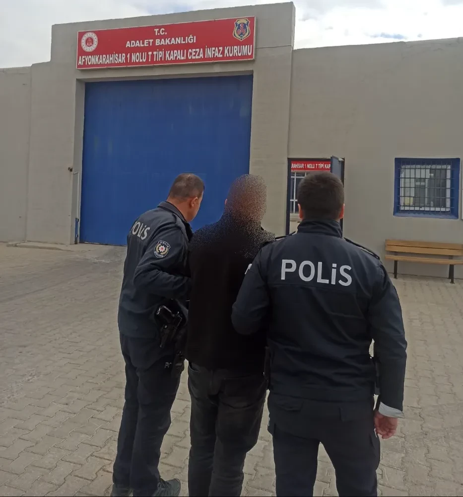 Afyon’da Tasarlayarak Adam Öldürme Suçundan Aranan Şahıs Yakalandı