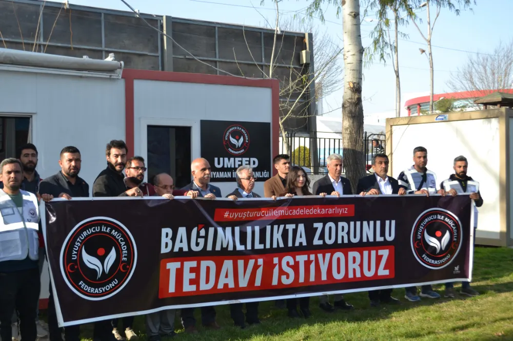 UMFED  Adıyaman Uyuşturucu Tehlikesine Karşı Birlikte Adım Attı: Yürüyüşle Farkındalık Oluşturuldu